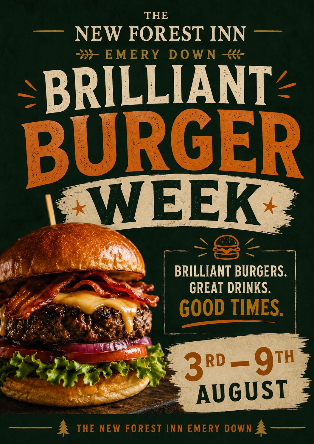 Burger Week at The New Forest Inn