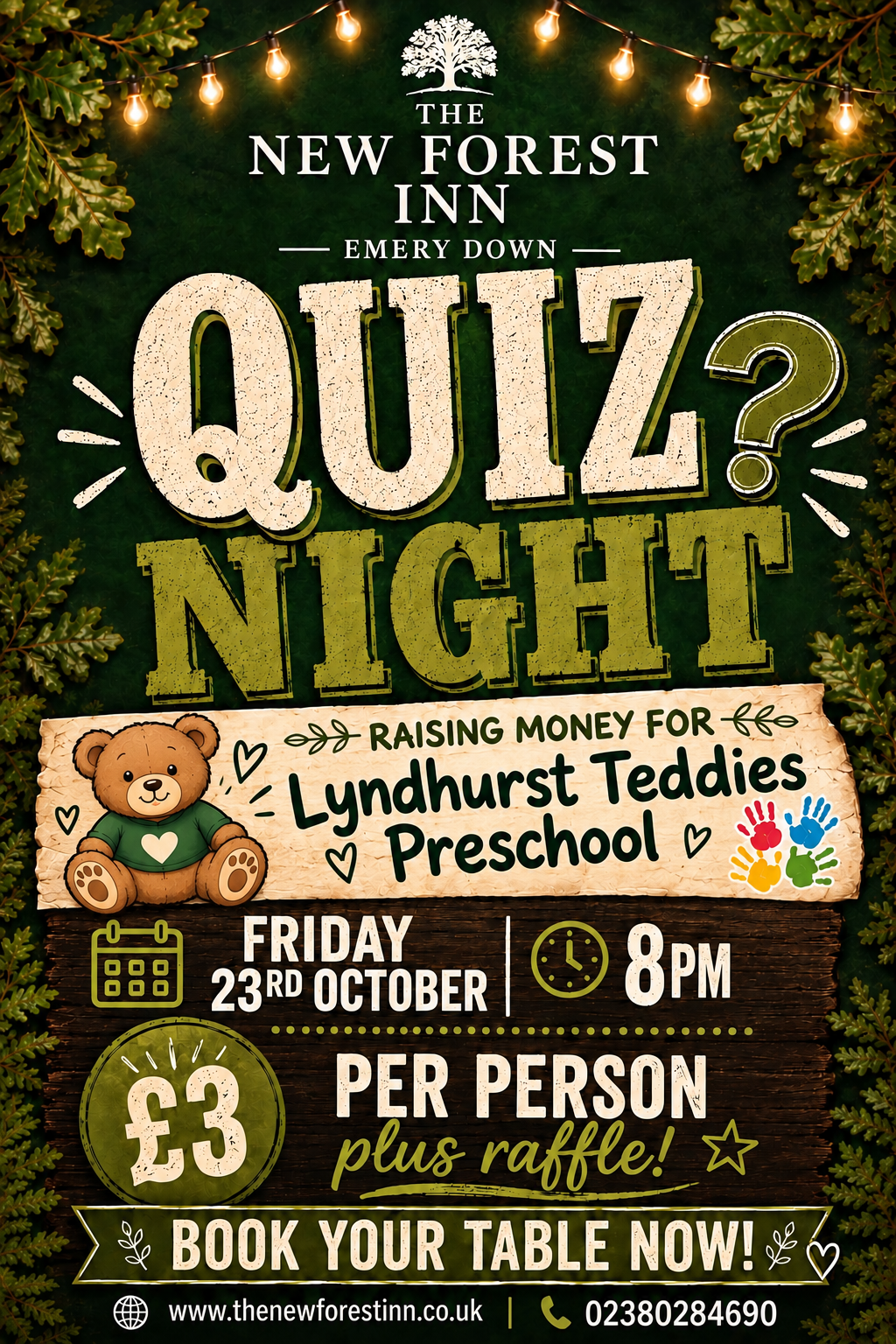 Quiz Night at The New Forest Inn