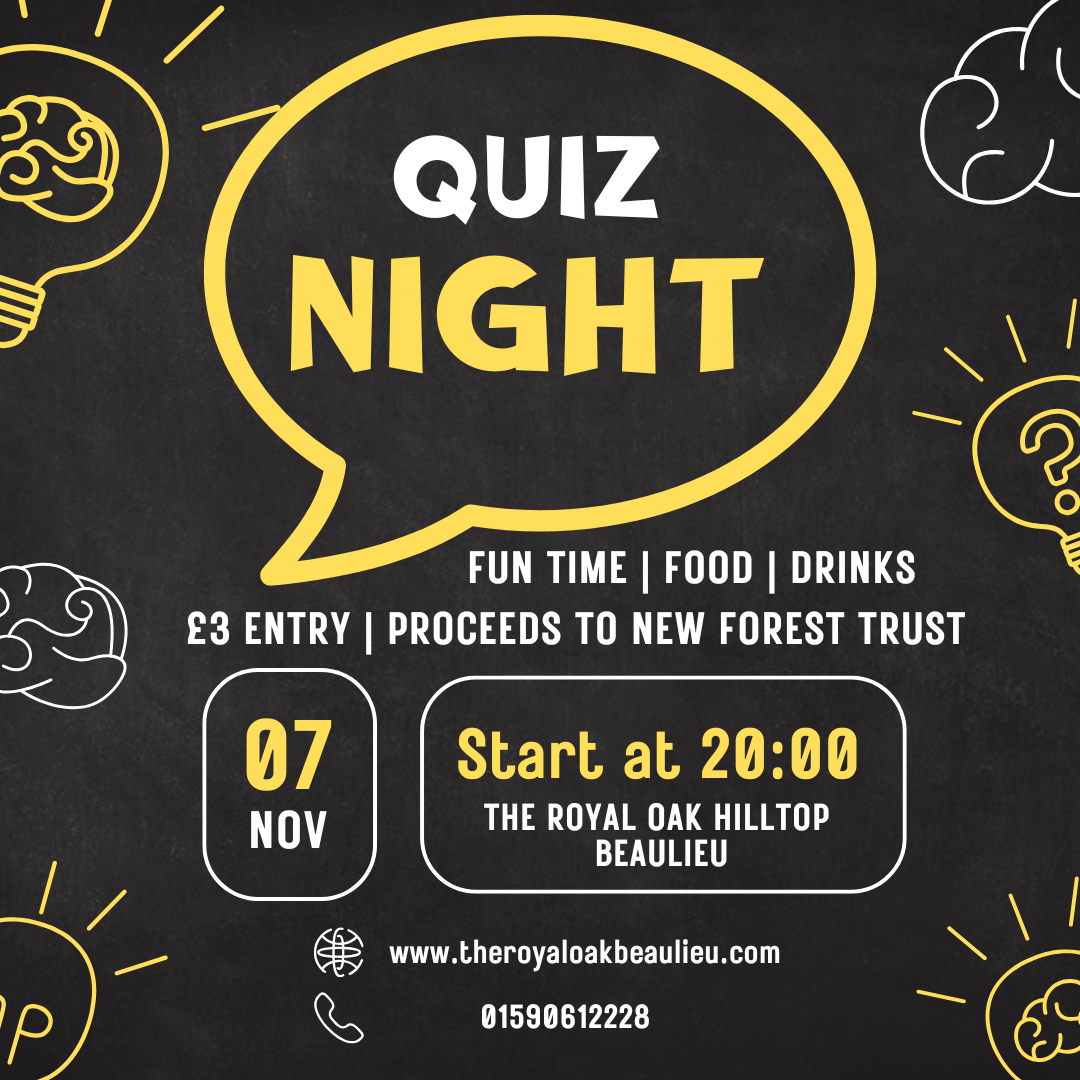 🧠 Quiz Night at The Royal Oak