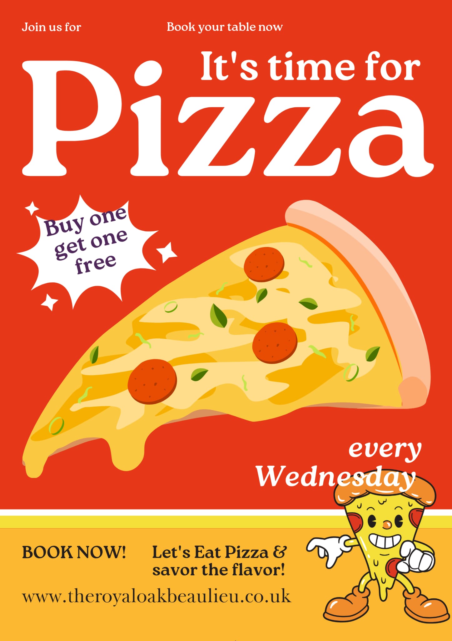 Pizza Wednesdays
